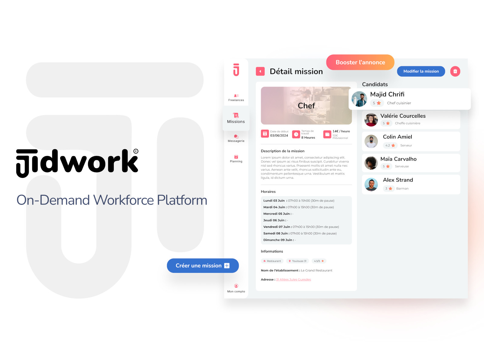 Jidwork Platform