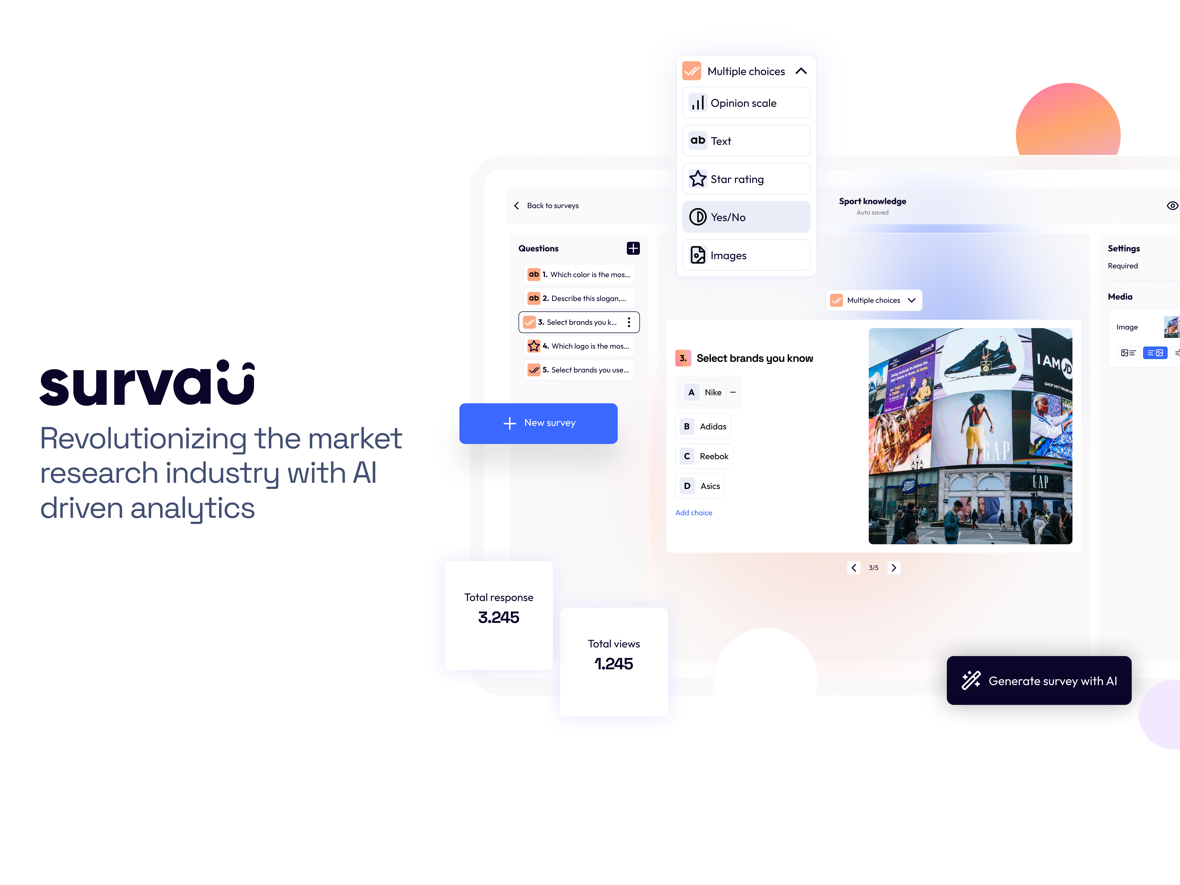 Survaii Survey Platform